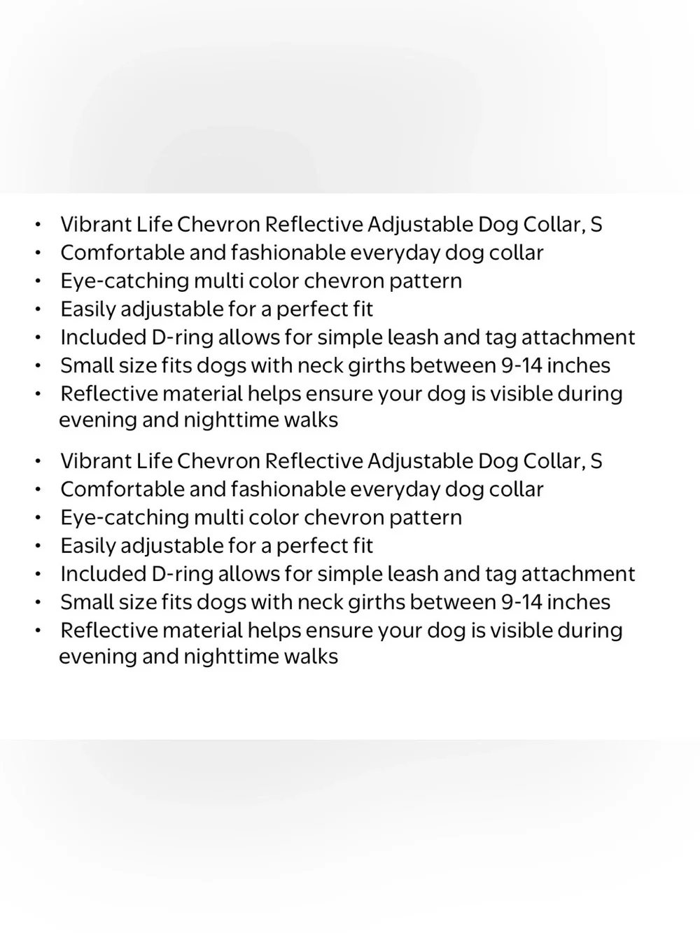 Vibrant Life | Reflective COLLAR | Multicolored Sturdy Clasp Close S M L 4 Avail
